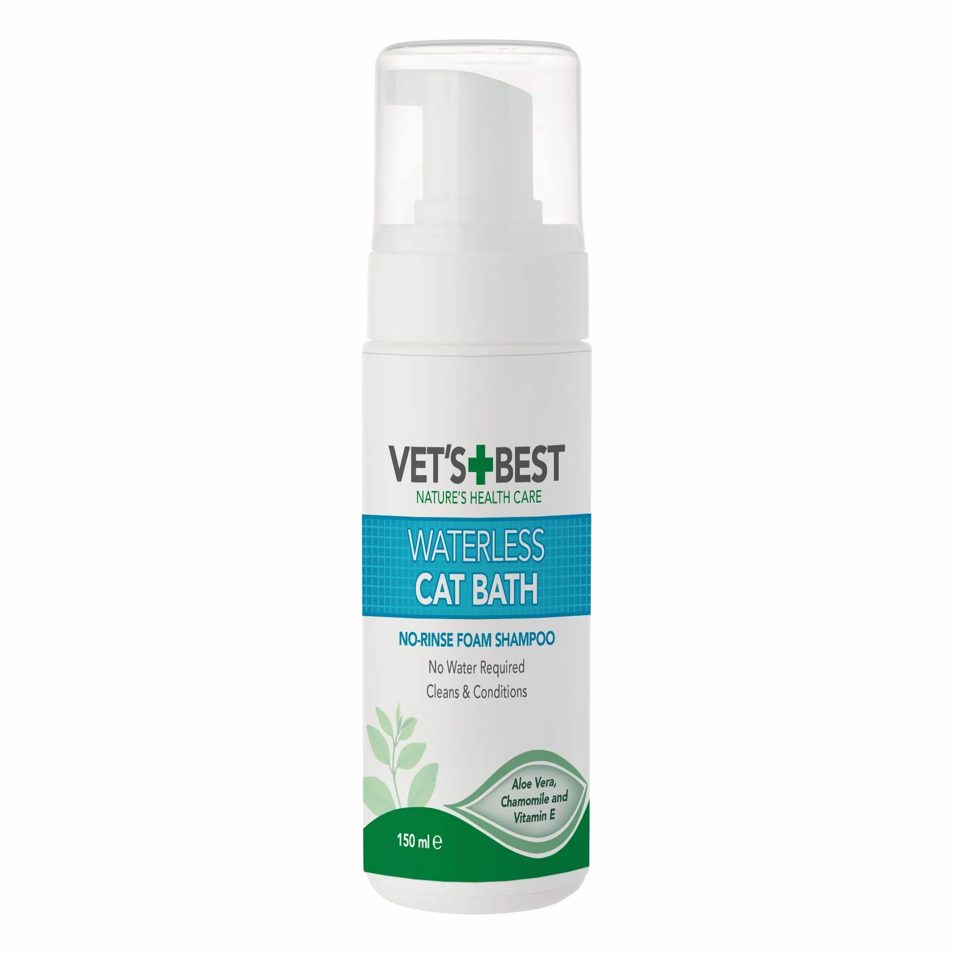Vet's Best Bezwodna kąpiel dla kota Suchy szampon 150ml