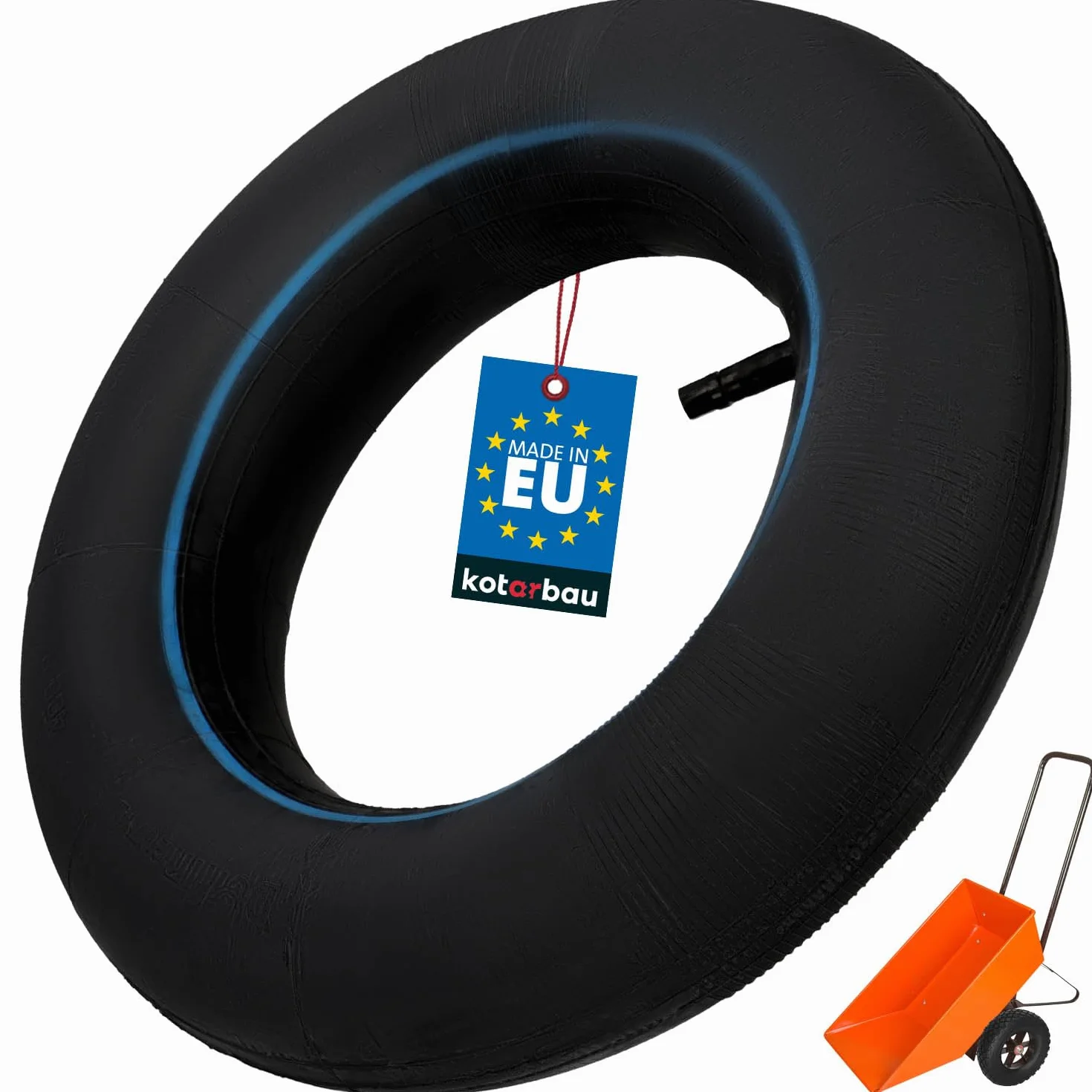 KOTARBAU Dętka 4.00-8 do Taczek Wózka ⌀ 35 cm