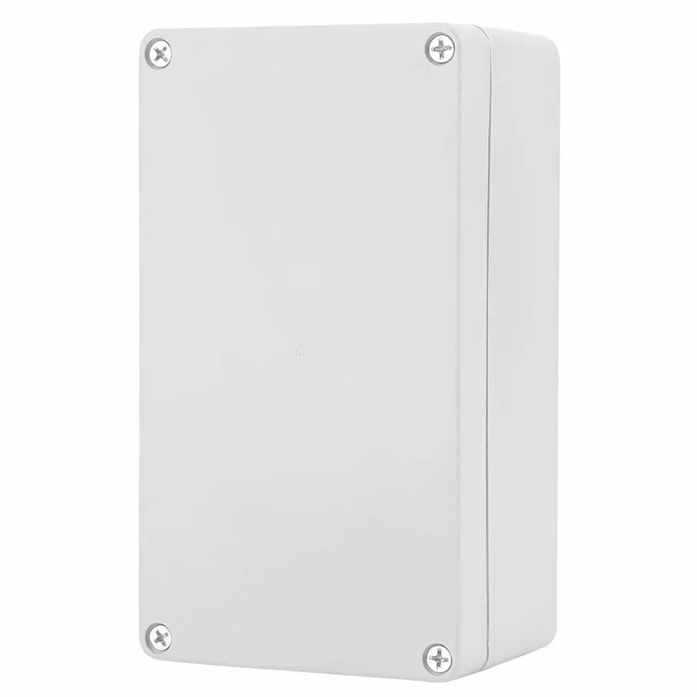 Elektryczna obudowa do projektów, wodoszczelna puszka przyłączeniowa IP65 ABS, obudowa elektryczna, obudowa instrumentów, stały montaż (03)