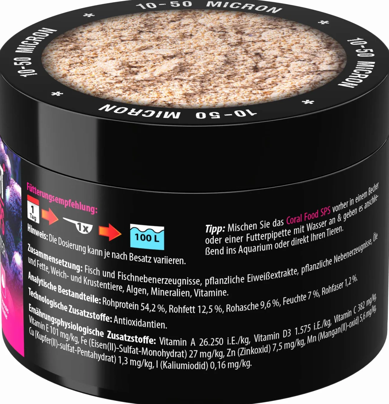MICROBE-LIFT Coral Food SPS karma koralowa 50 g