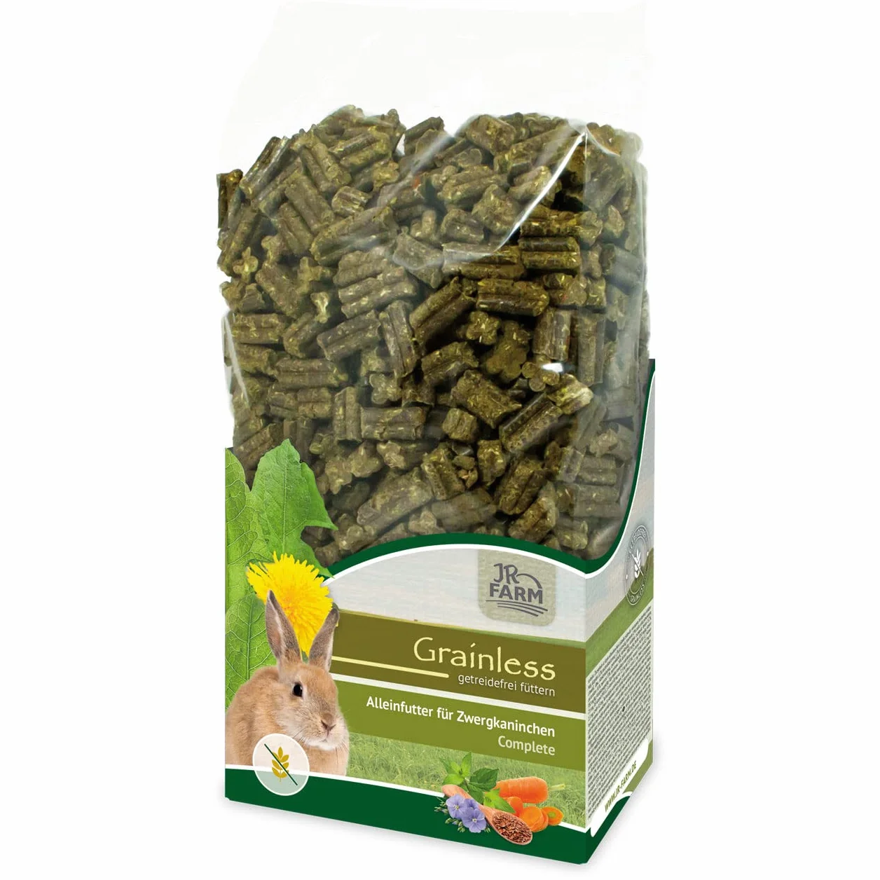 JR Farm Grainless Complete królik miniaturowy 1350 g