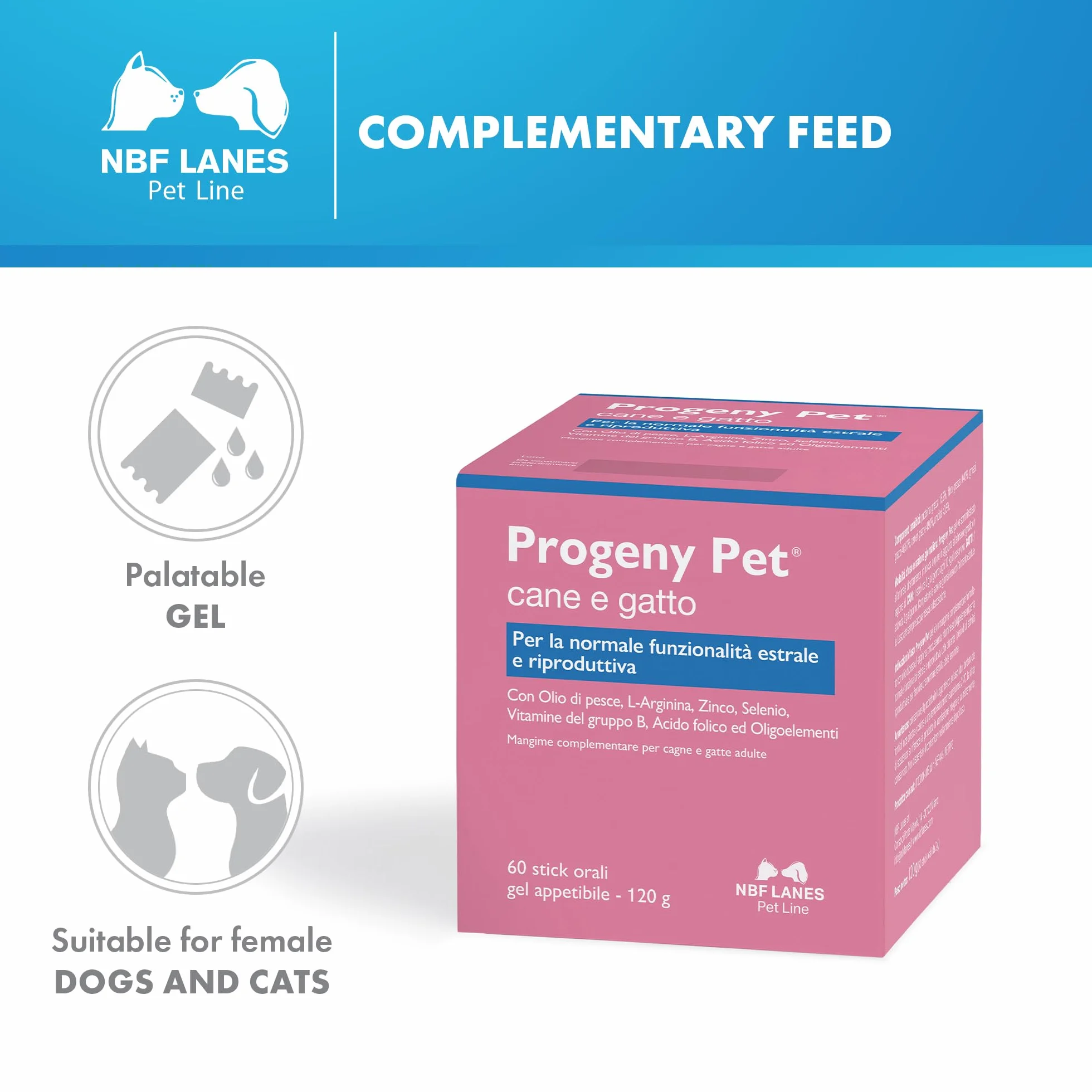 Progeny Pet NBF Lanes 60 sasz