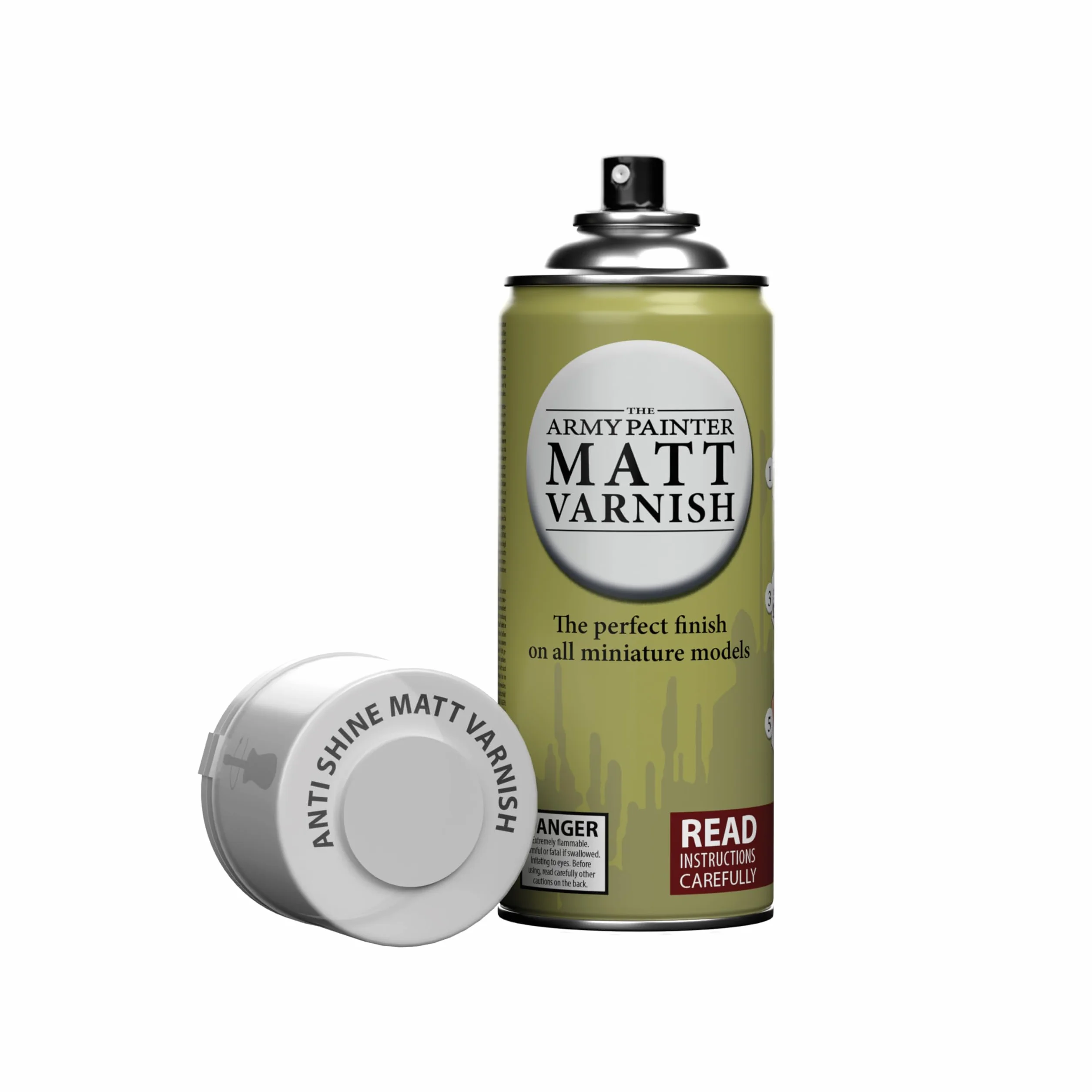 The Army Painter Anti Shine Matt Varnish Quickshade Protector do miniatur akryl w sprayu
