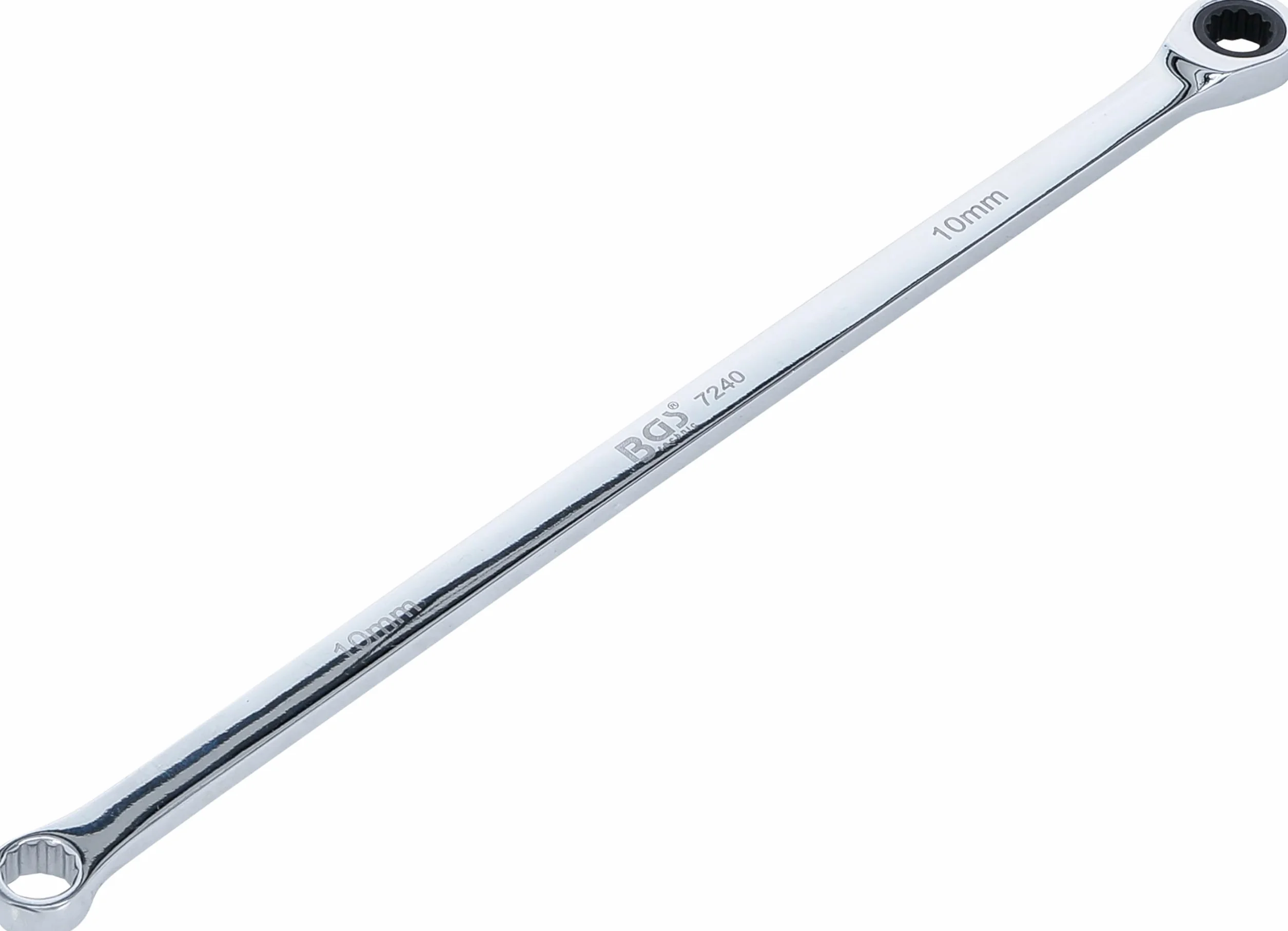 BGS 7240 Klucz oczkowy z grzechotką 10 mm bardzo długa