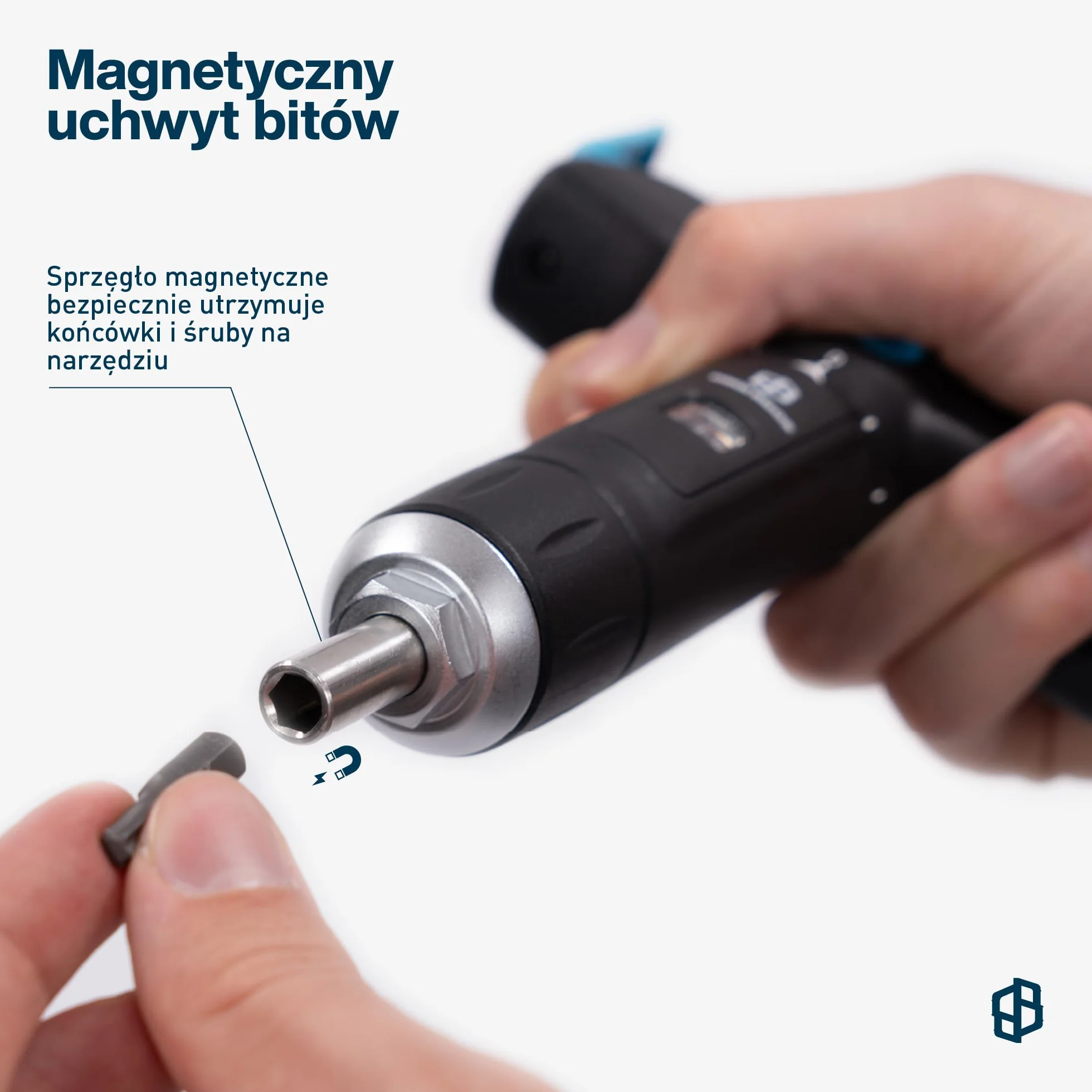 Tyson T by Tyson T by 1/4" klucz dynamometryczny do roweru, motocykla itd. 2-8 Nm | mały śrubokręt dynamometryczny z zestawem bitów krzyżowych, płaskich, torx i sześciokątnych w uchwycie T