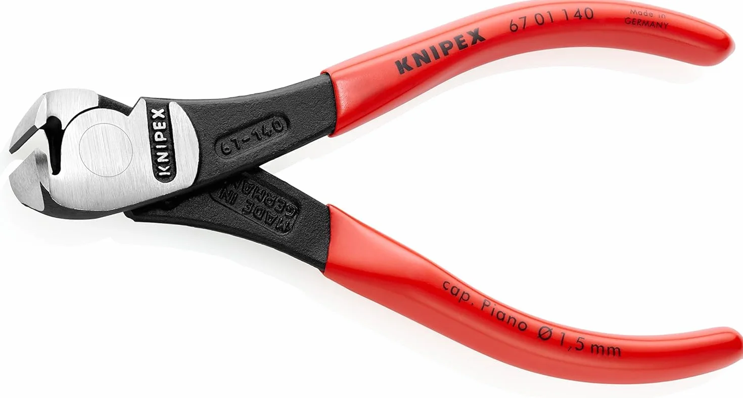 KNIPEX Szczypce tnące czołowe 140 mm 67 01 140