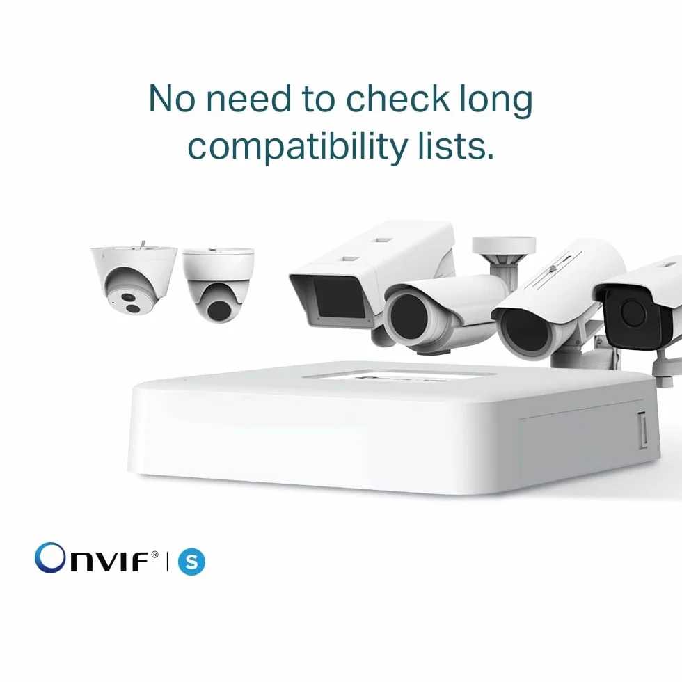 TP-LINK VIGI NVR1104H-4P 4-kanałowy rejestrator sieciowy PoE