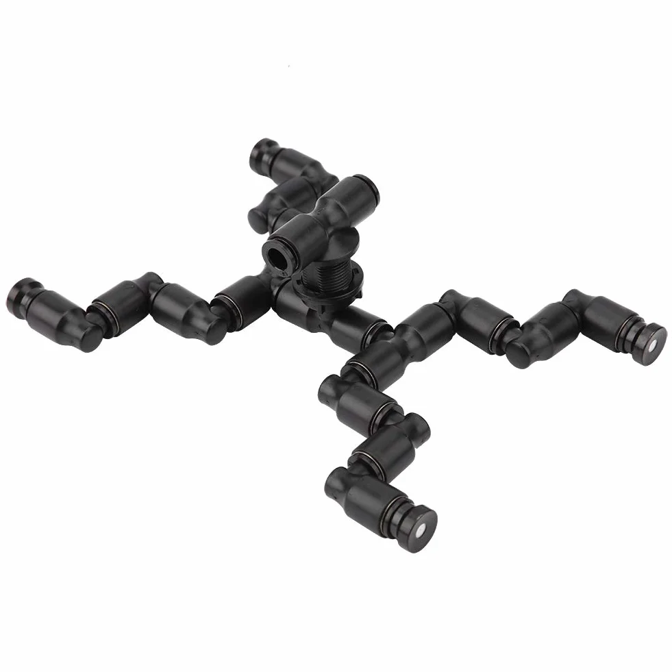 Gady Dysza do Terrarium, Plastikowe Gady Fogger Mist Sprinkler Zbiornik Lasu Deszczowego Regulowana Dysza Chłodząca 360 dla Zwierząt Domowych System Chłodzenia Zwierząt Domowych