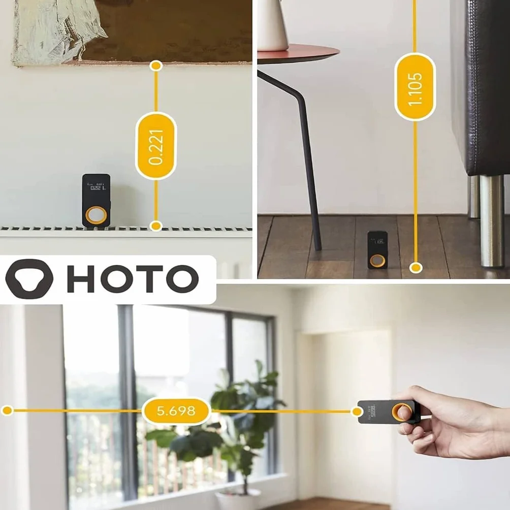 Hoto Smart Measure Hub Dalmierz odległości z połączeniem Bluetooth do smartfonów z systemem Android