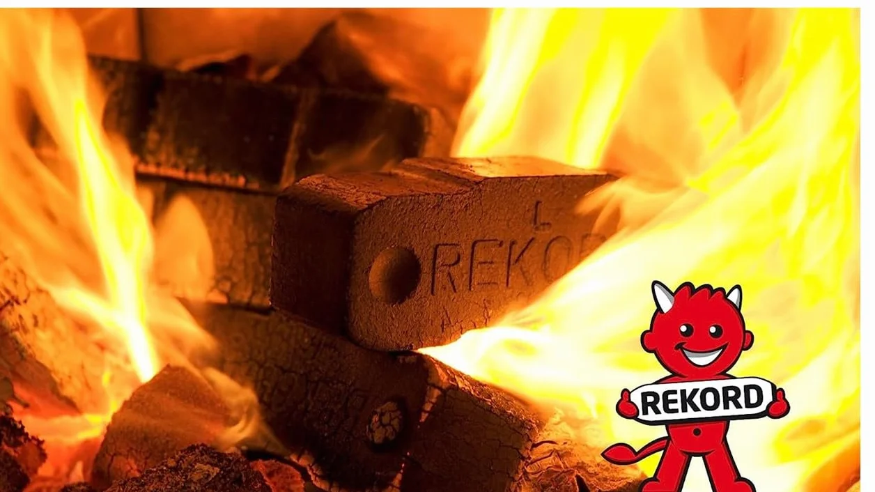 Energie Kienbacher Rekord Brykiety 25 kg opałowy do kominka pieca certyfikowana łużycka jakość