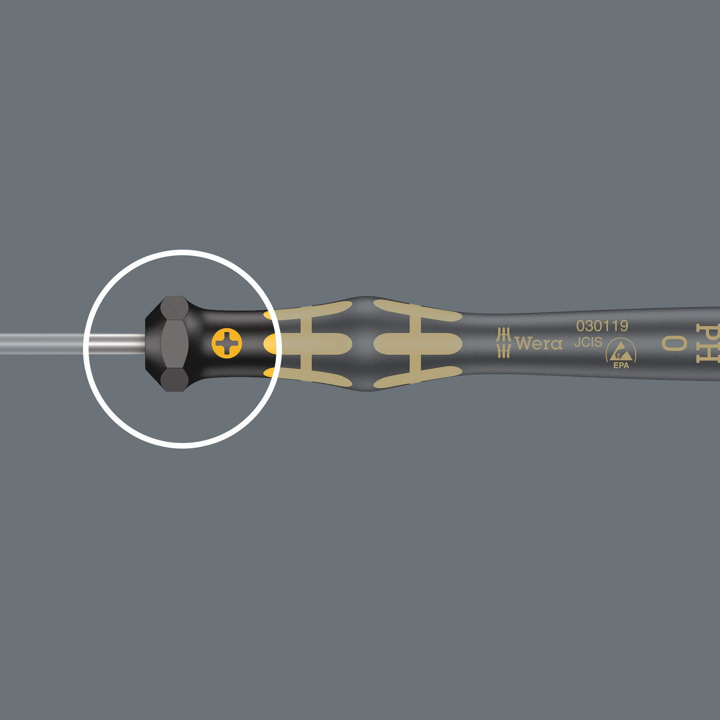 Wera Wkrętak precyzyjny płaski ESD 2 x 0,4 x 60 mm 1578 A