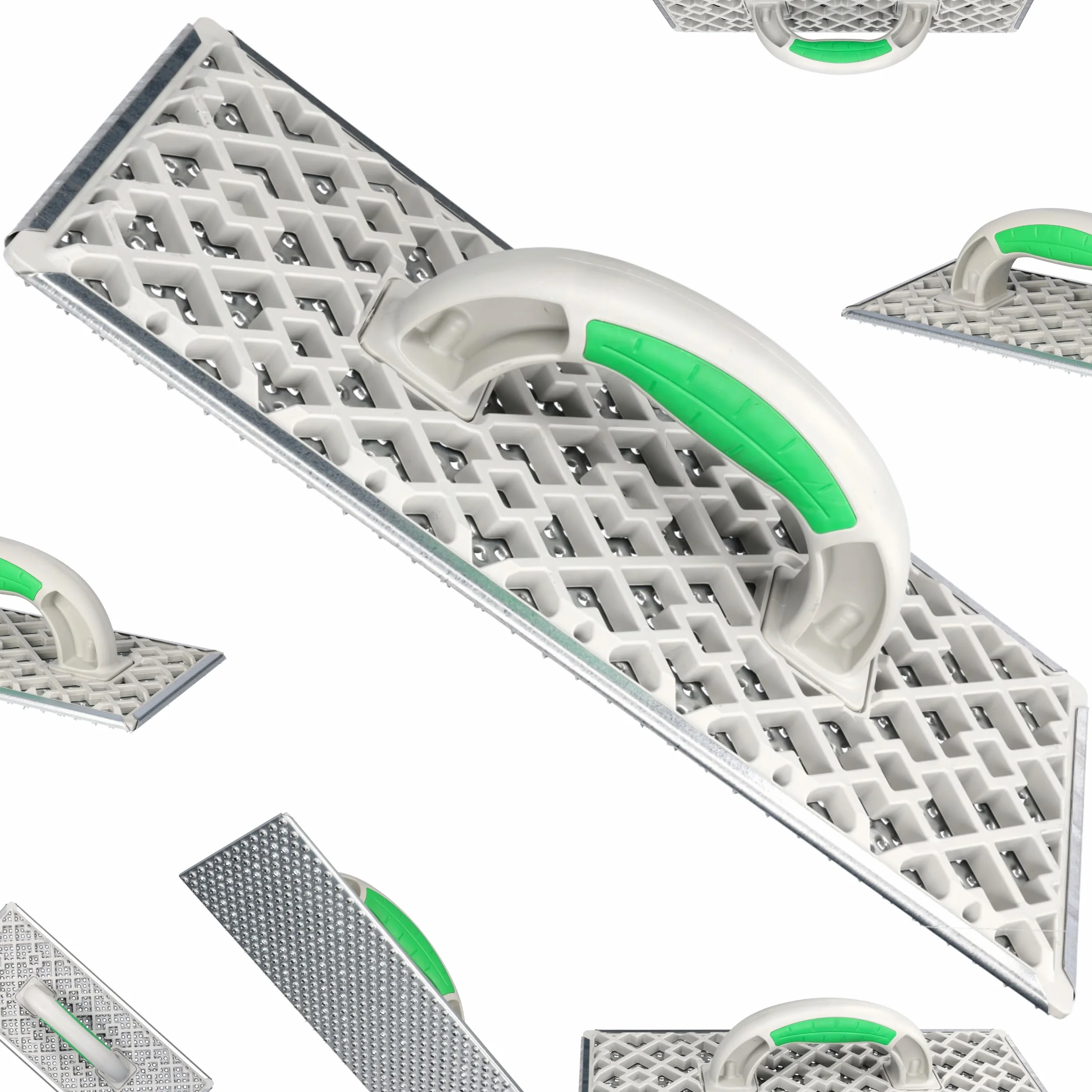 ToolSpace Profesjonalna Paca Szlifierska do Styropianu – Tarka Przelotowa 160x380 mm – Ręczna Paca do Szlifowania i Obróbki Styropianu – Wykonana z Ocynkowanej Stali - Odporna – Uchwyt Ergonomiczny