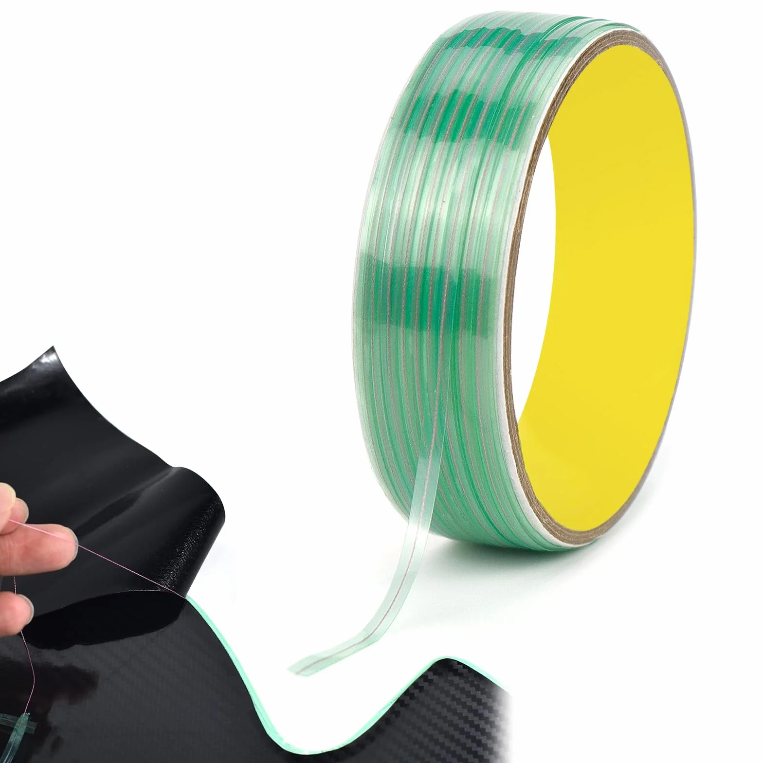 Knifeless Tape taśma klejąca bez ostrza, taśma tnąca do precyzyjnych konturów podczas pochwy foliowej, 3,5 mm x 10 m
