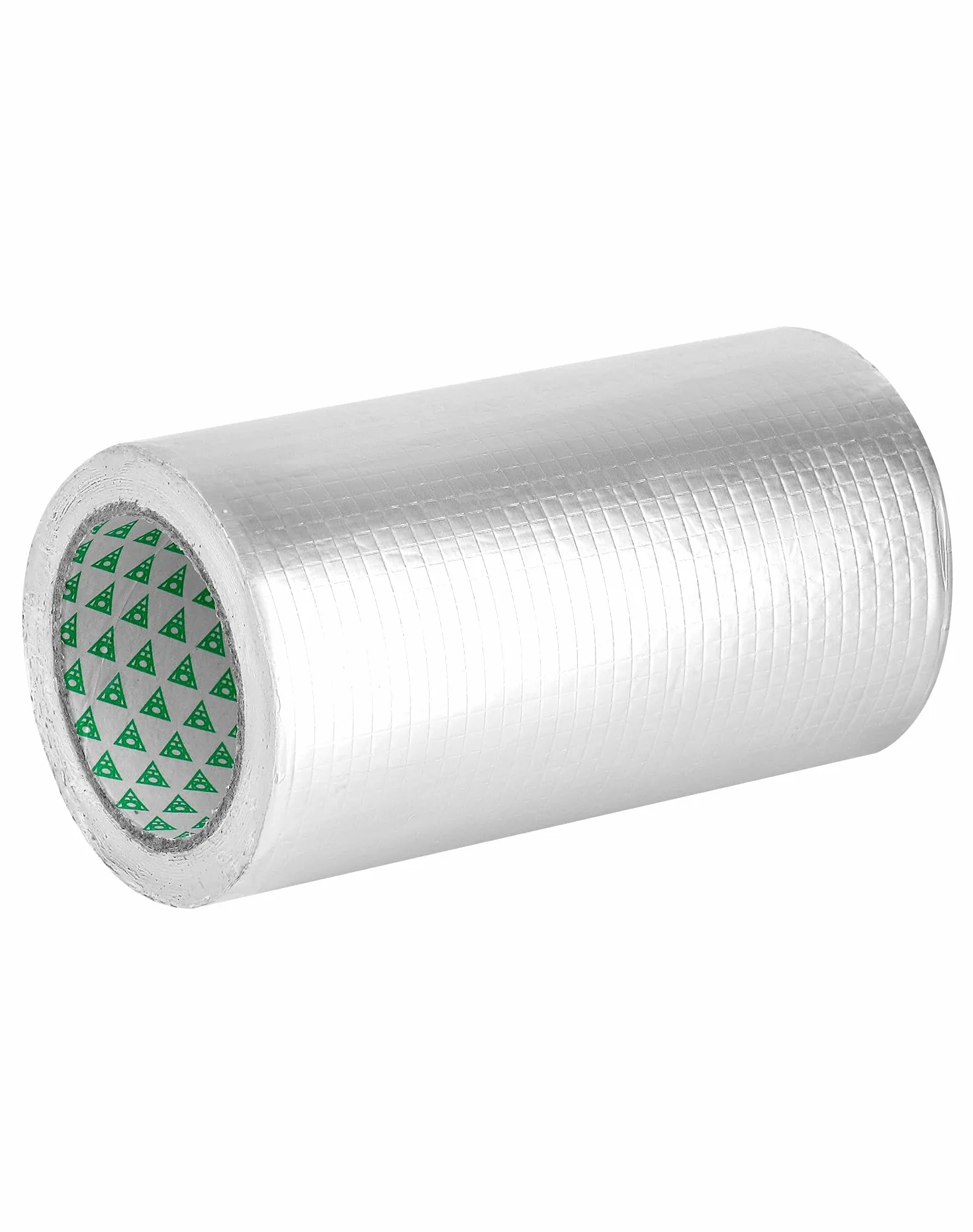 QWORK® 20cm x 5m Mocno klejąca taśma butylowa, wodoodporna taśma aluminiowa, do naprawy RV, uszczelnianie rur kanalizacyjnych, naprawa pęknięć dachowych