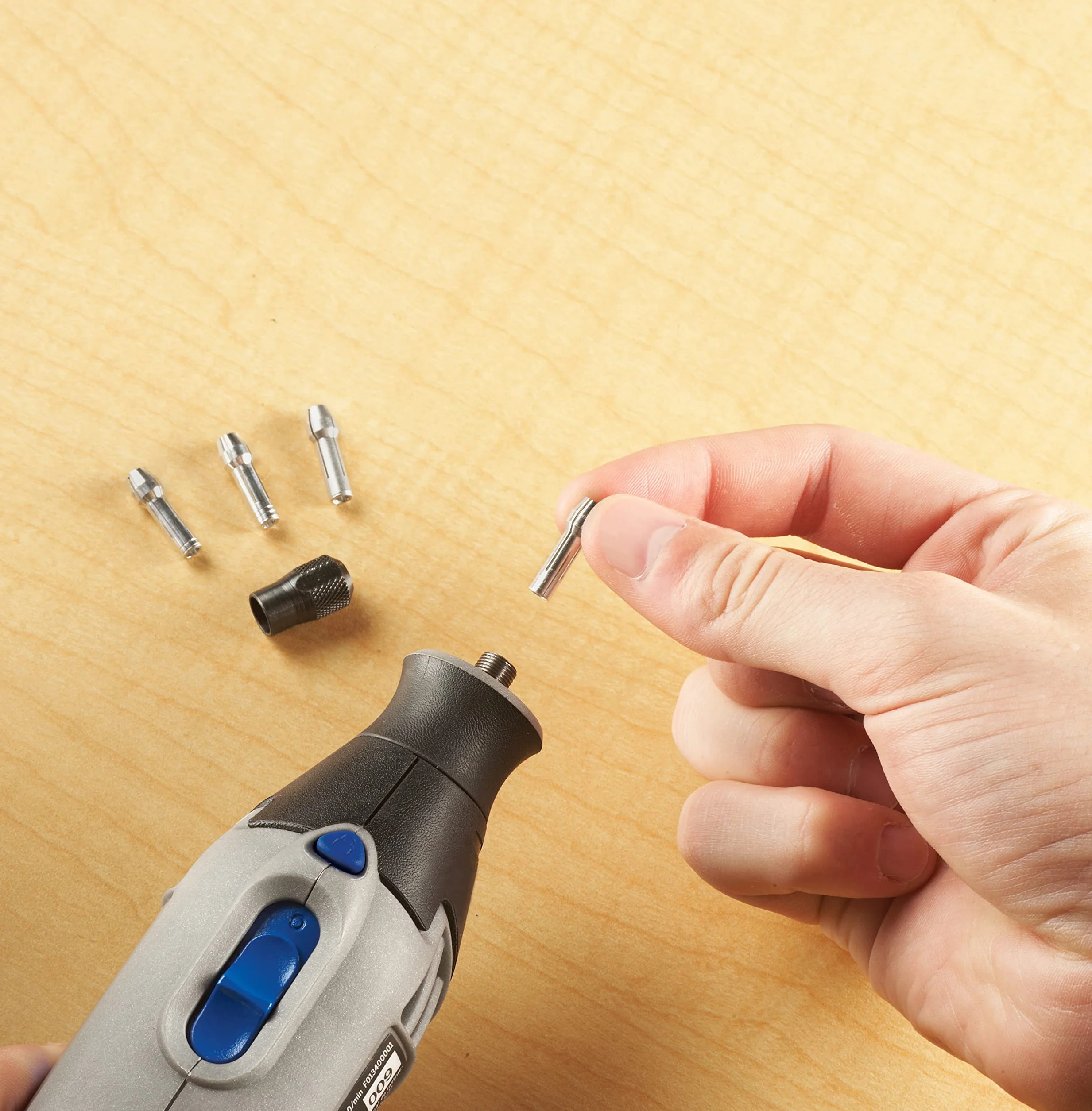Dremel 4485 Quick Change Rotary Tool Collet Nut Set Medium