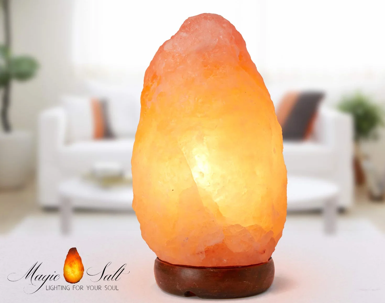 Himalajska lampa solna 10-12 kg - Magic Salt® Lighting For Your Soul
